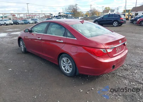 2012 Hyundai Sonata Gls z USA, uszkodzony, nr VIN 5NPEB4AC4CH384050
